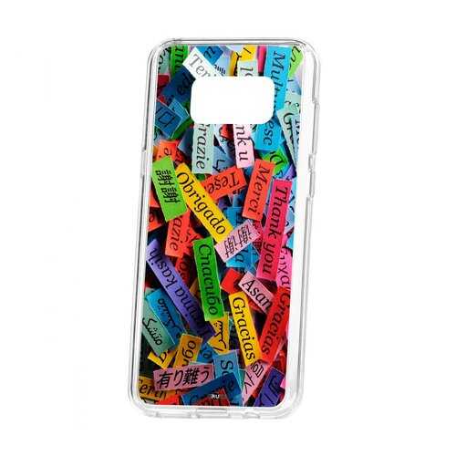 Чехол Kruche Samsung Galaxy S8 Plus Print Thank you