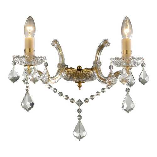 Бра Ideal Lux Florian AP2 Oro E14