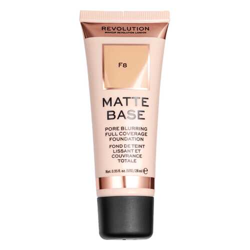 Тональный крем Makeup Revolution Matte Base Foundation F8