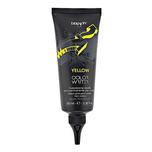 Краска для волос Dikson Color Writer Yellow 100 мл