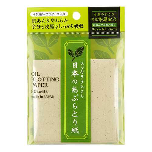 Матирующие салфетки Ishihara Oil Blotting Paper 80 шт.