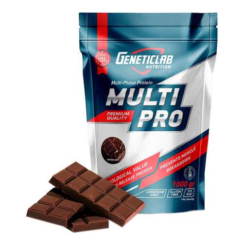 Протеин GeneticLab Nutrition Multi Pro 1000 г Chocolate