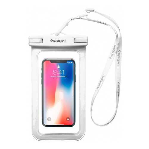Водонепроницаемый универсальный чехол Spigen Velo A600 Waterproof 000EM23353 (White)