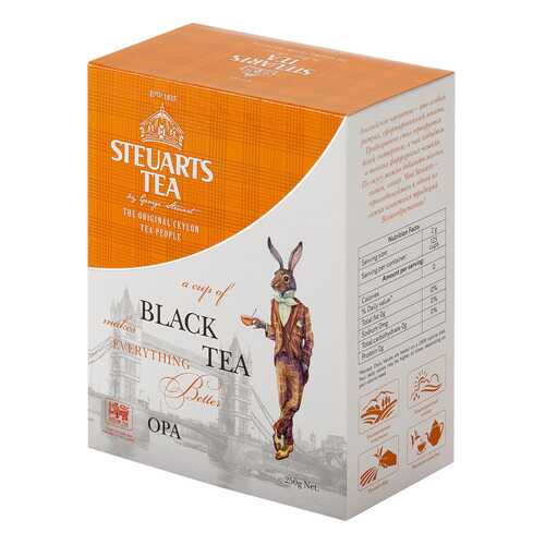 Чай черный листовой Steuarts black tea OPA 250 г