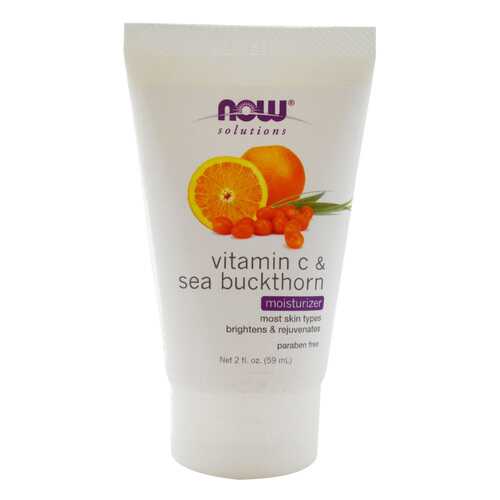 Крем для лица Now Foods С витамином С и облепихой 59 мл