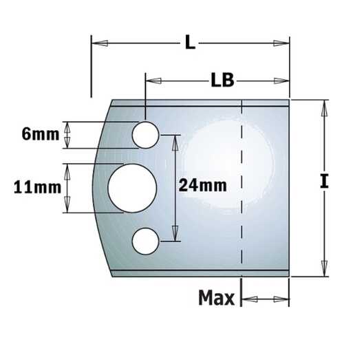 Комплект из 2-х бланкет 40x4 HSS 690.193H