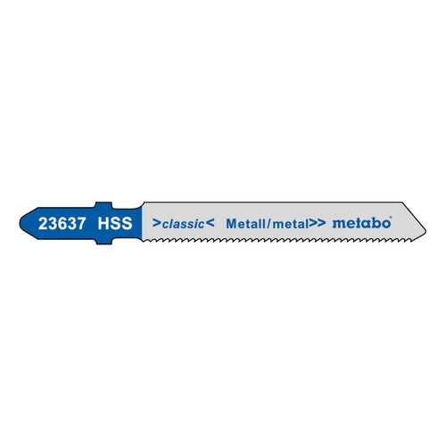 Пилка по металлу для лобзика metabo 623692000