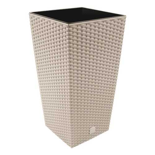 Кашпо с автополивом Prosperplast 37/91,5 л Rato Square, венге, DRTS400-440U