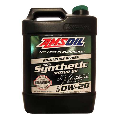 Моторное масло Amsoil Signature Series 0W-20 3,784л