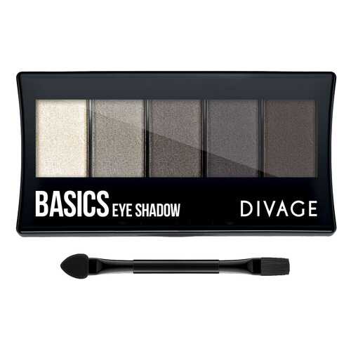 Тени для век Divage Basics тон 01,02,03,04,05