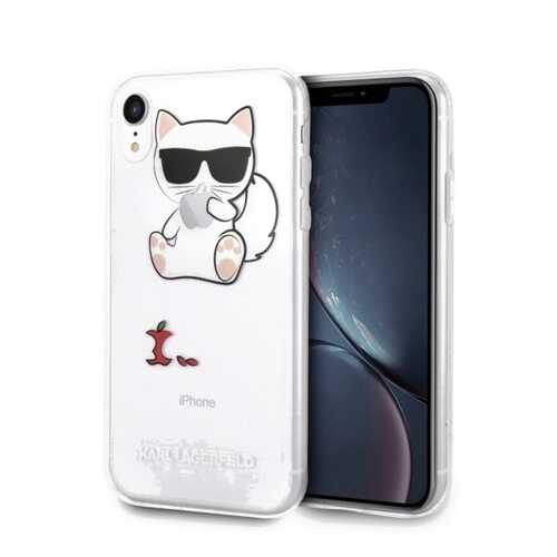 Чехол для смартфона Karl Lagerfeld Choupette Fun Eaten Transparent для Apple iPhone XR