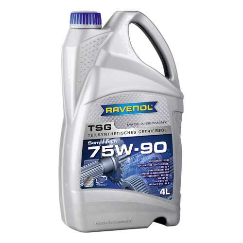 Трансмиссионное масло RAVENOL TSG 75w90 4л 1222101-004