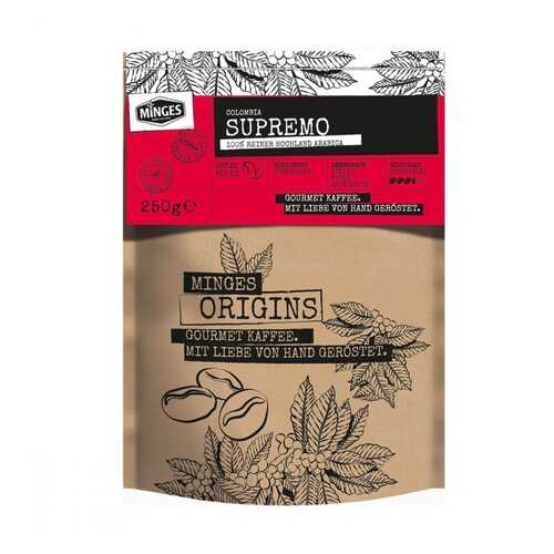 Кофе Minges Origins Colombia Supremo в зернах 250 г