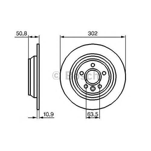 Тормозной диск Bosch 0986479254