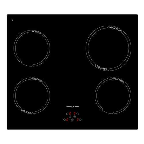 Встраиваемая варочная панель индукционная Zigmund & Shtain CIS 299.60 BX Black