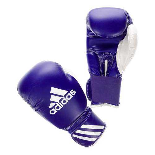 Боксерские перчатки Adidas Response синие 12 унций