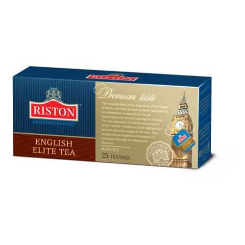 Чай черный Riston english elite tea 25 пакетиков