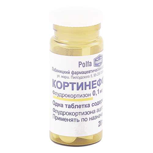 Кортинефф таблетки 0,1 мг 20 шт.