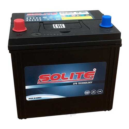Аккумулятор автомобильный Solite EFBQ85R START-STOP 70A/ч 730А полярность прямая