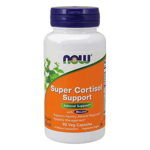 Для нервной системы NOW Super Cortisol Support 90 капсул