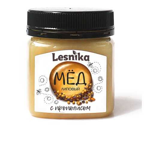 Мед Lesnika липовый с прополисом 250гр.