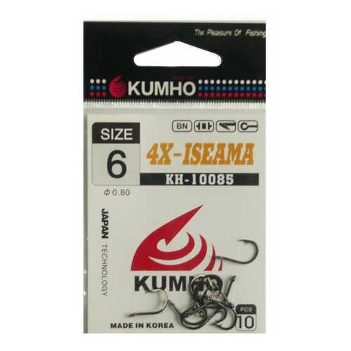 Рыболовные крючки Kumho KH-10085 №8, 10 шт.