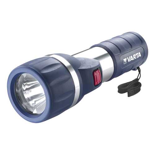 Туристический фонарь Varta Daylight 2D 1W LED серый/синий, 1 режим