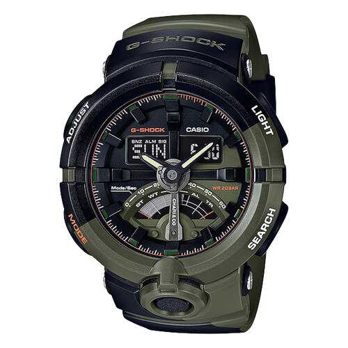 Японские наручные часы Casio G-Shock GA-500K-3A с хронографом