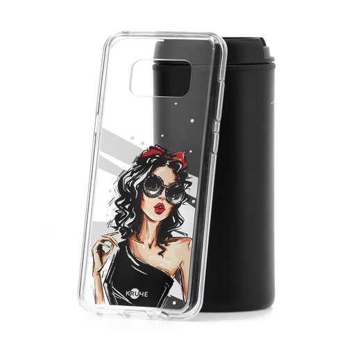 Чехол Samsung Galaxy S8 Plus Kruche Print Фэшн леди