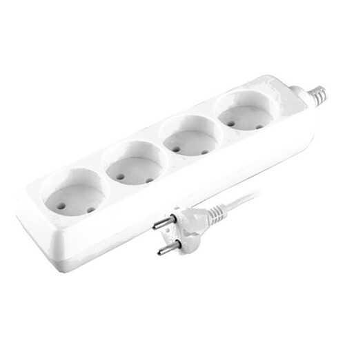 Удлинитель Volsten S 4x3, 4 розетки, 3 м, White