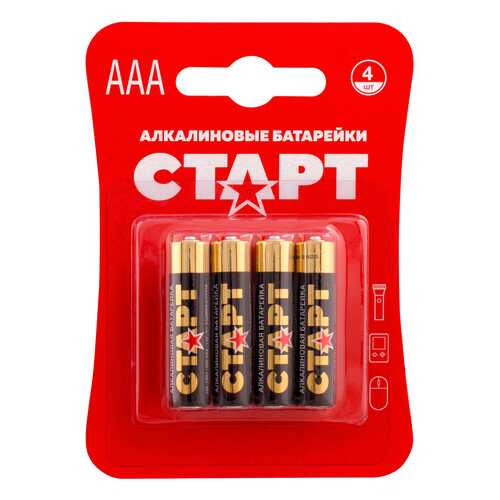 Батарейка СТАРТ LR03-BL4 AAA 4 шт