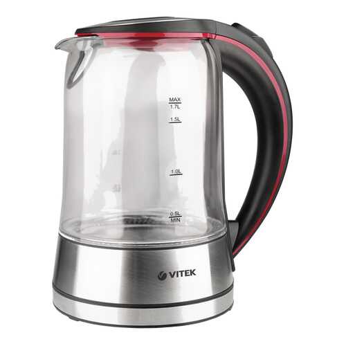 Чайник электрический Vitek VT-7009 TR Silver/Black