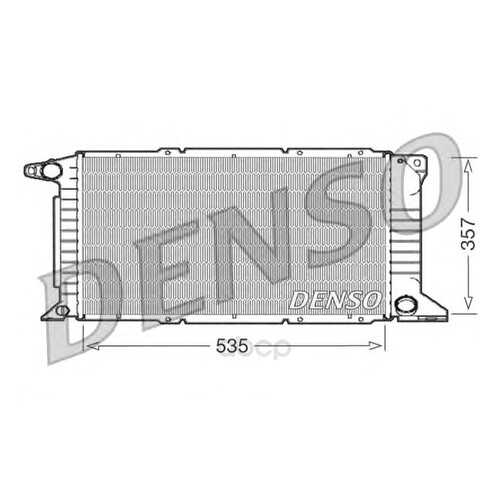 Радиатор системы охлаждения ford transit 2.5td 94-00 Denso DRM10101
