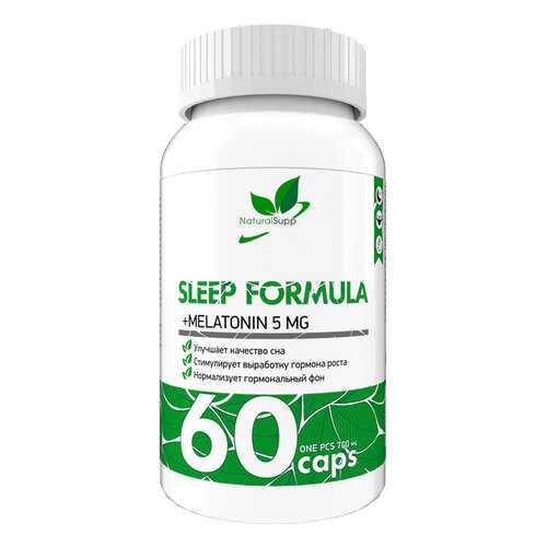 NaturalSupp Sleep Formula 60 капсул