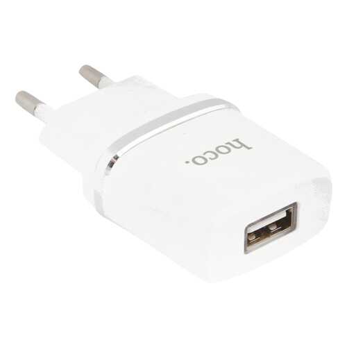 Сетевое зарядное устройство Hoco C11 Smart Dual 1 USB 1A White