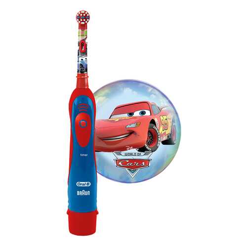 Электрическая зубная щетка Braun Oral-B Stages Power Cars Kids DB4.510K