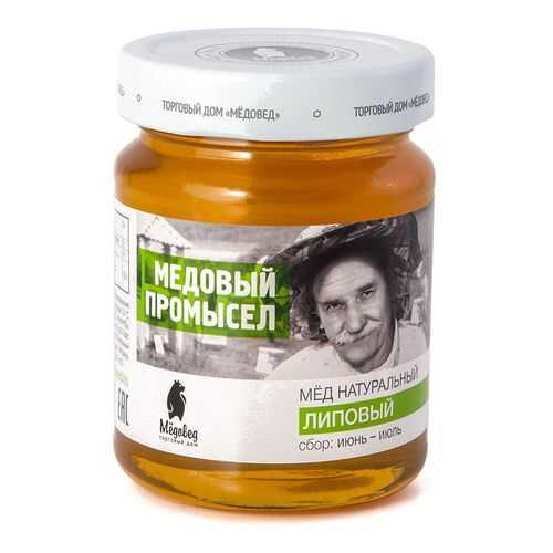 Мед натуральный Медовый промысел Липовый 350 г