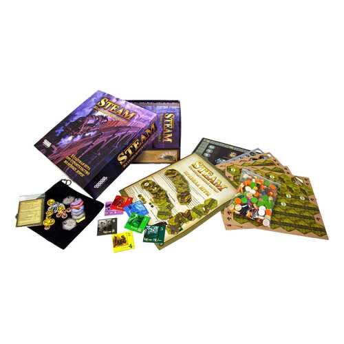 Настольная игра Hobby World Steam Железнодорожный магнат
