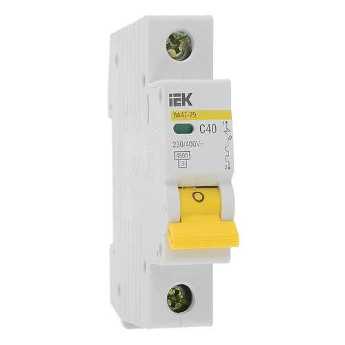 Автомат IEK 1п C/ 40А ВА 47-29