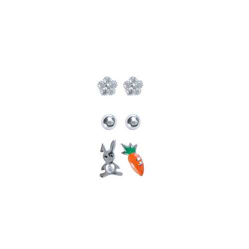 Серьги Corona style B005E1118500K032-SILVER