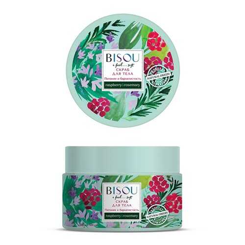 Скраб для тела Bisou обновляющий 350 гр