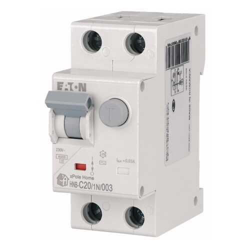 Автоматический выключатель дифференциального тока Eaton HNB-C20/1N/003