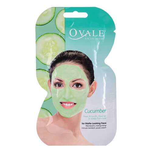 Маска для лица Ovale Cucumber 15 г
