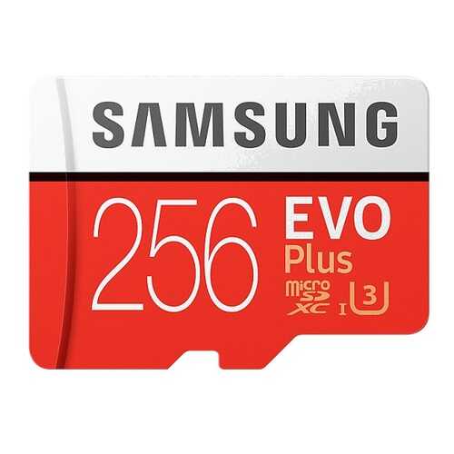 Карта памяти Samsung 256GB EVO plus (MB-MC256HARU)