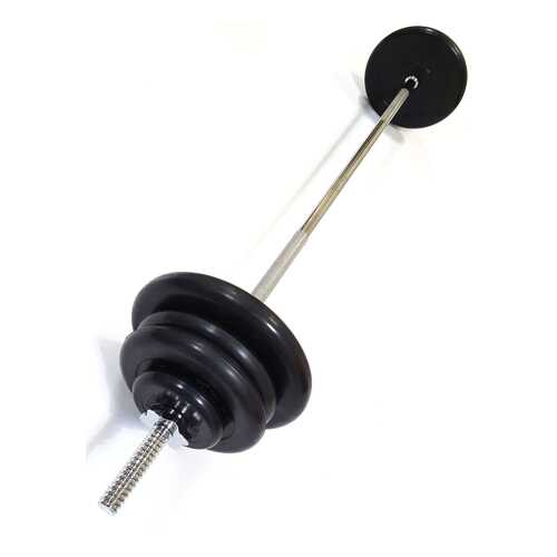 Штанга MB Barbell, гриф прямой 150 см, 50 кг, 25 мм