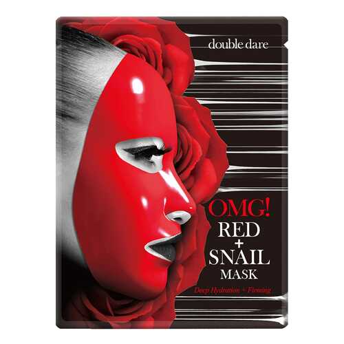 Маска для лица Double Dare OMG! Red + Snail Mask