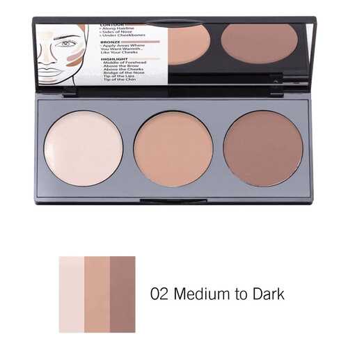 Палетка для лица Note Perfecting Contour Cream тон 02