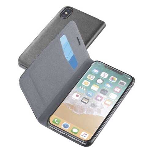 Чехол CELLULAR LINE BOOKESSIPH8K iPhone X Black