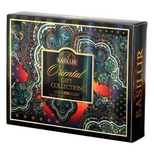 Чай Basilur Oriental Gift Collection, ассорти, 60 пакетиков