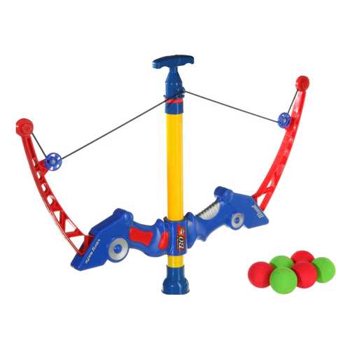 Игрушечный арбалет с мишенью и мягкими пулями Снайпер, 37 см Joy Toy